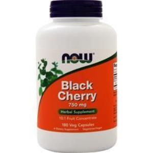 Black Cherry Fruit  (180 Vcaps 750 mg) NOW Foods